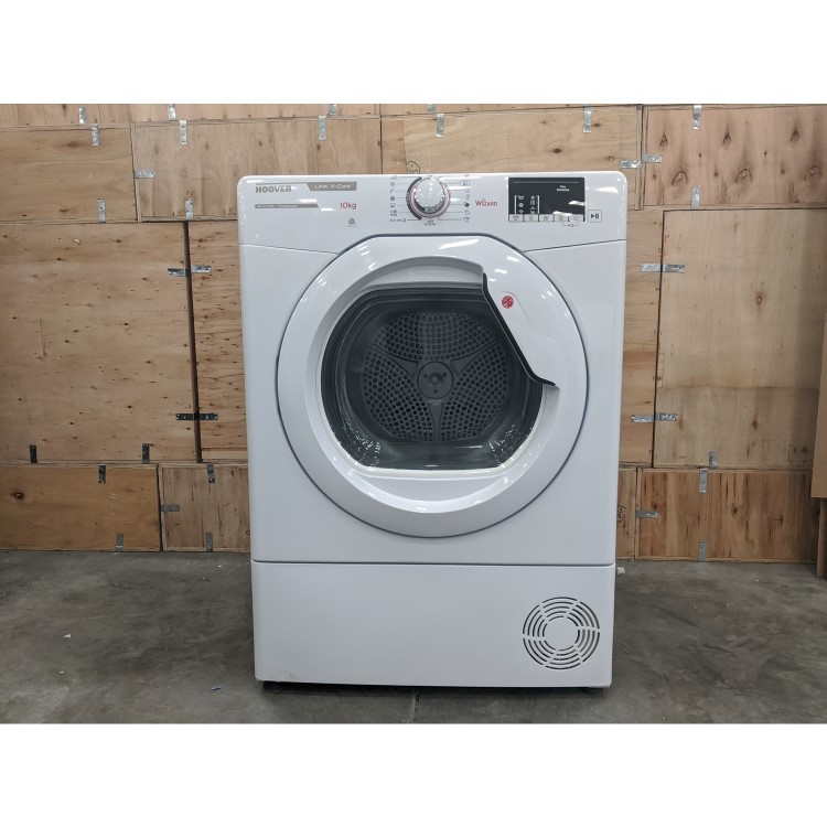 Refurbished Hoover H-Dry 300 HLX C10DG Freestanding Condenser 10KG Tumble Dryer