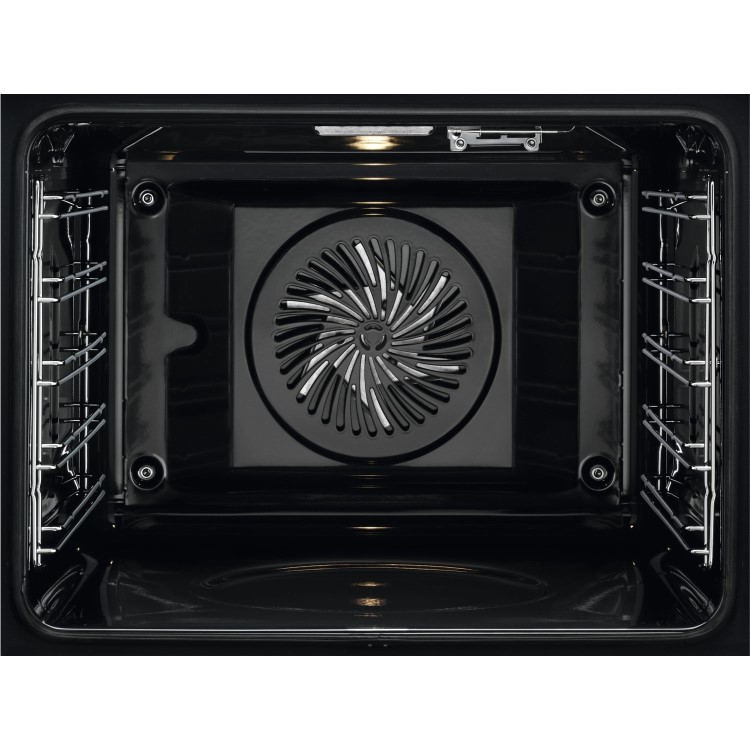 AEG 6000 Pyrolytic Electric Single Oven with Fast Heat Up - Stainless Steel