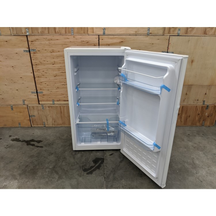 Refurbished electriQ 61 Litre Freestanding Under Counter Larder Fridge 84.5cm Tall  45cm Wide - White
