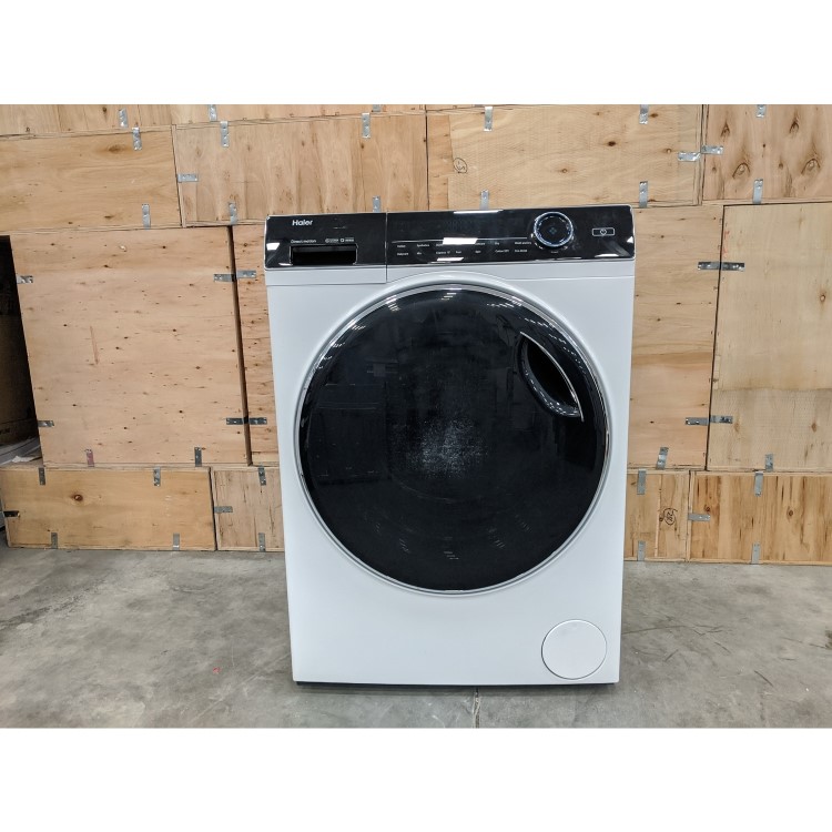 Refurbished Haier HWD80-B14979 Freestanding 8/5KG 1400 Spin Washer Dryer White