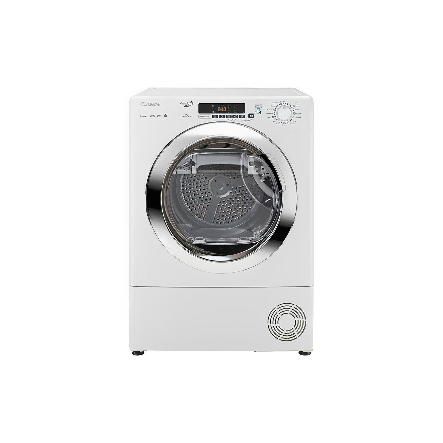 Refurbished Candy GVSH9A2DCE Smart Freestanding Heat Pump 9KG Tumble Dryer White