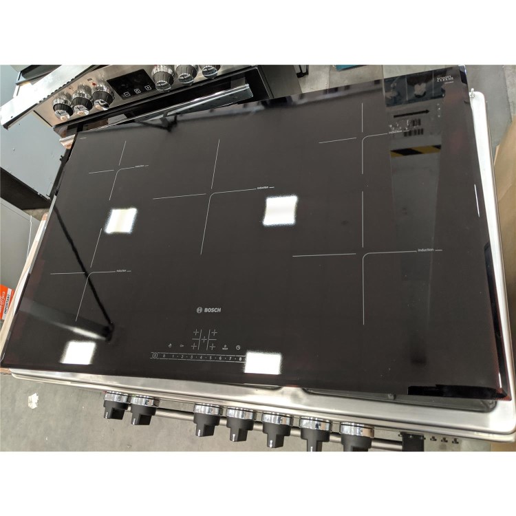 Refurbished Bosch PIV851FB1E Serie 6 80cm Five Zone Induction Hob With Three Bevelled Edges