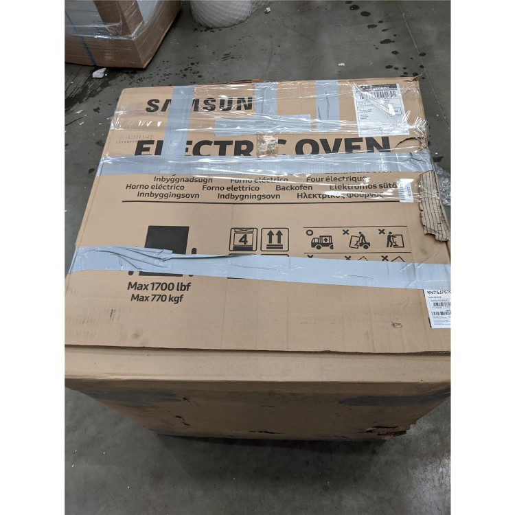 Refurbished Samsung NV75J7570RS 60cm Single Built In Electric Oven Stainless Steel