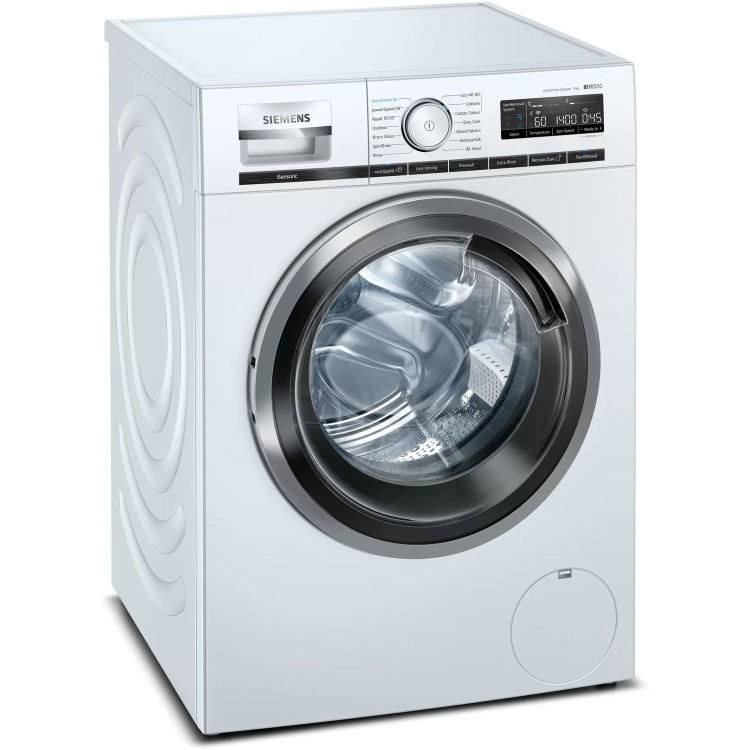 Siemens iQ500 9kg 1400rpm Washing Machine - White
