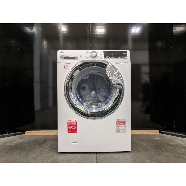 Refurbished Hoover H-WASH&DRY 300 PLUS H3DS696TAMCE-80 Freestanding 9/6KG 1600 Spin Washer Dryer White