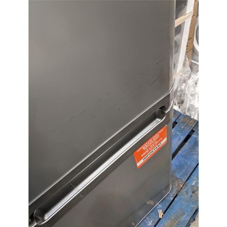 Refurbished Indesit 208 Litre 60/40 Freestanding Fridge Freezer Silver
