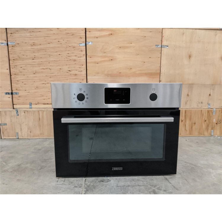 Refurbished Zanussi ZVENW6X1 Built In 49L 1000W Microwave Stainless Steel