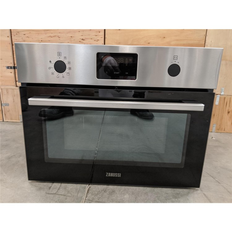Refurbished Zanussi ZVENW6X1 Built In 49L 1000W Microwave Stainless Steel