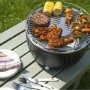electriQ Portable Smokeless BBQ - Lotus Style with Fan