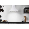 Hotpoint 60cm Traditional Chimney Cooker Hood - White