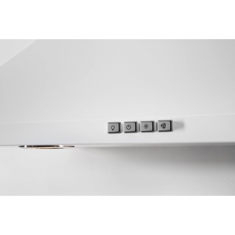 Hotpoint 60cm Traditional Chimney Cooker Hood - White