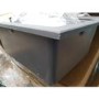 GRADE A2 - 1.5 Bowl Inset Grey Granite Composite Kitchen Sink - Enza Madison