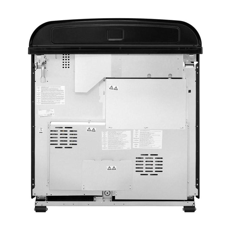 Rangemaster Classic Deluxe 90cm Dual Fuel Range Cooker - Black