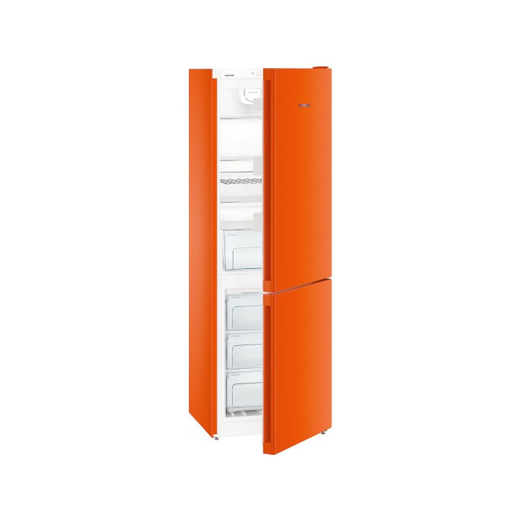 Refurbished Liebherr CNNO4313 Freestanding 304 Litre 60/40 Fridge Freezer Orange