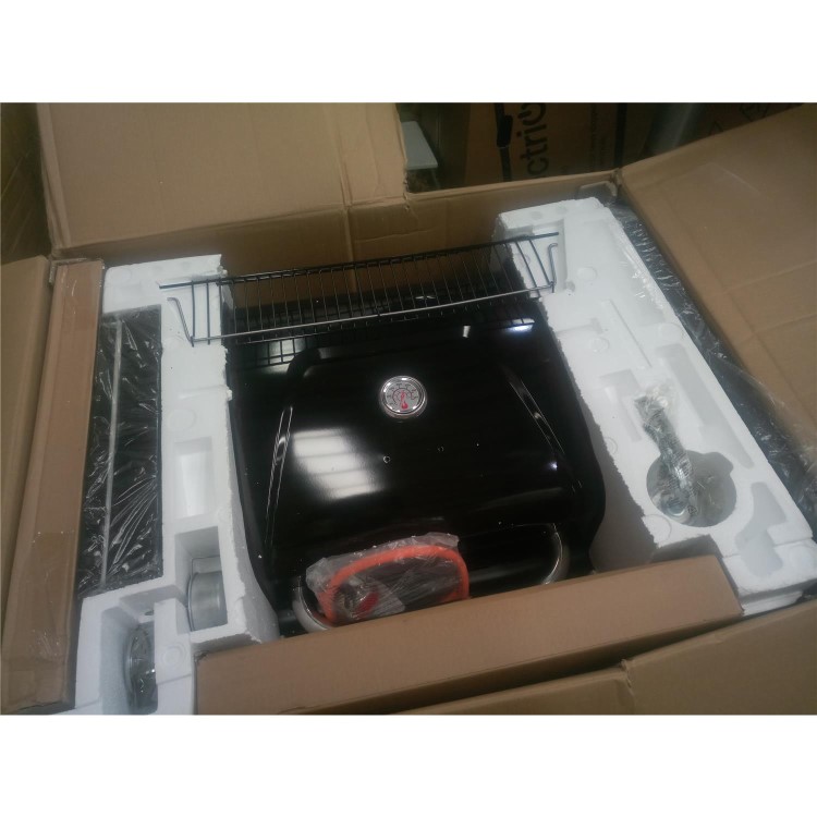 Refurbished Char-Broil Gas2Coal 330 Dual Fuel BBQ - 3 Burner Gas & Charcoal Grill with Side Burner