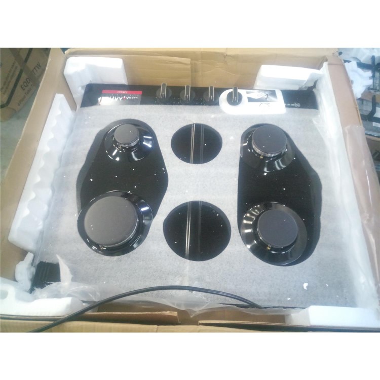 Refurbished Neff N70 T26DS49S0 60cm 4 Zone Gas Hob Black With Cast Iron Pan Stands