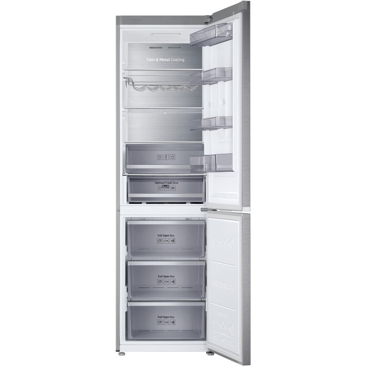 GRADE A3 - Samsung RB36R8839SR Freestanding Fridge Freezer - Silver - 70/30