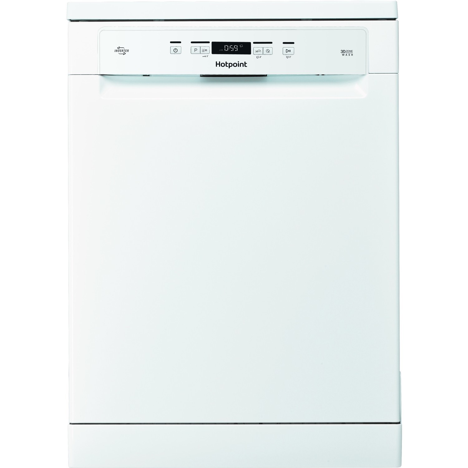 Refurbished Hotpoint HFC3C32FWUK 14 Place Freestanding Dishwasher White