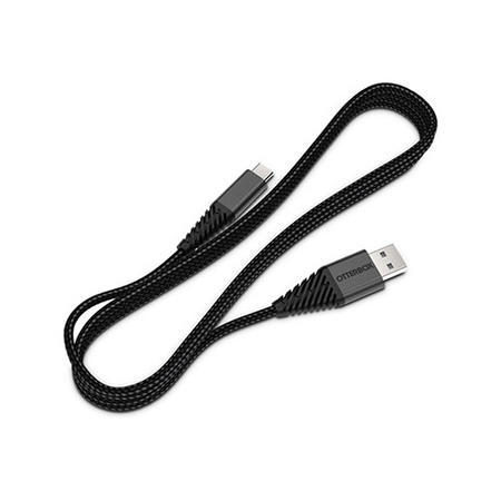 OtterBox - USB-A to USB-C Cable - 2.4A 1m length - Black
