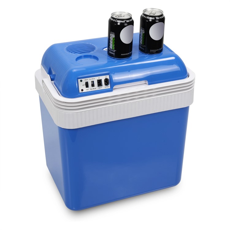 Refurbished electriQ EIQCOOLBOX 24 Litre Electric Plug In Portable Hot and Cold Cool Box