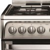 Refurbished Hotpoint Ultima HUG61X 60cm Double Oven Gas Cooker Stainless Steel