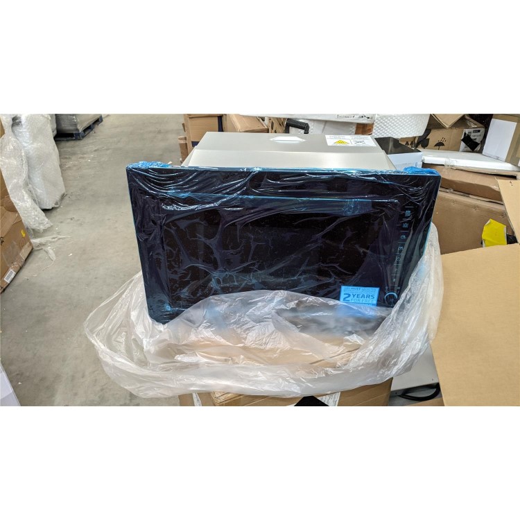 Refurbished Beko MGB25333BG Built In 25L 900W Microwave with Grill Black