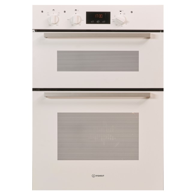 Refurbished Indesit IDD6340WH Aria Electric Built In Double Oven White