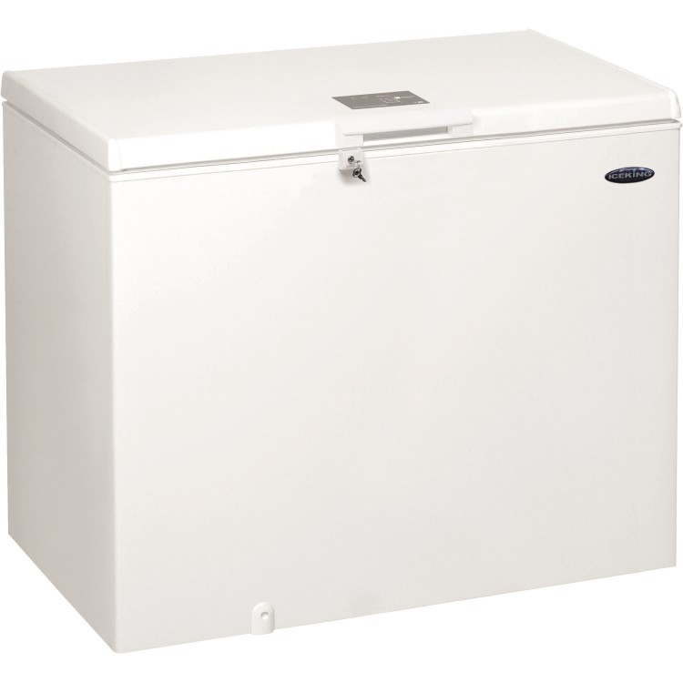 GRADE A2 - Ice King CF312W 315 Litre Chest Freezer 70cm Deep  118cm Wide - White