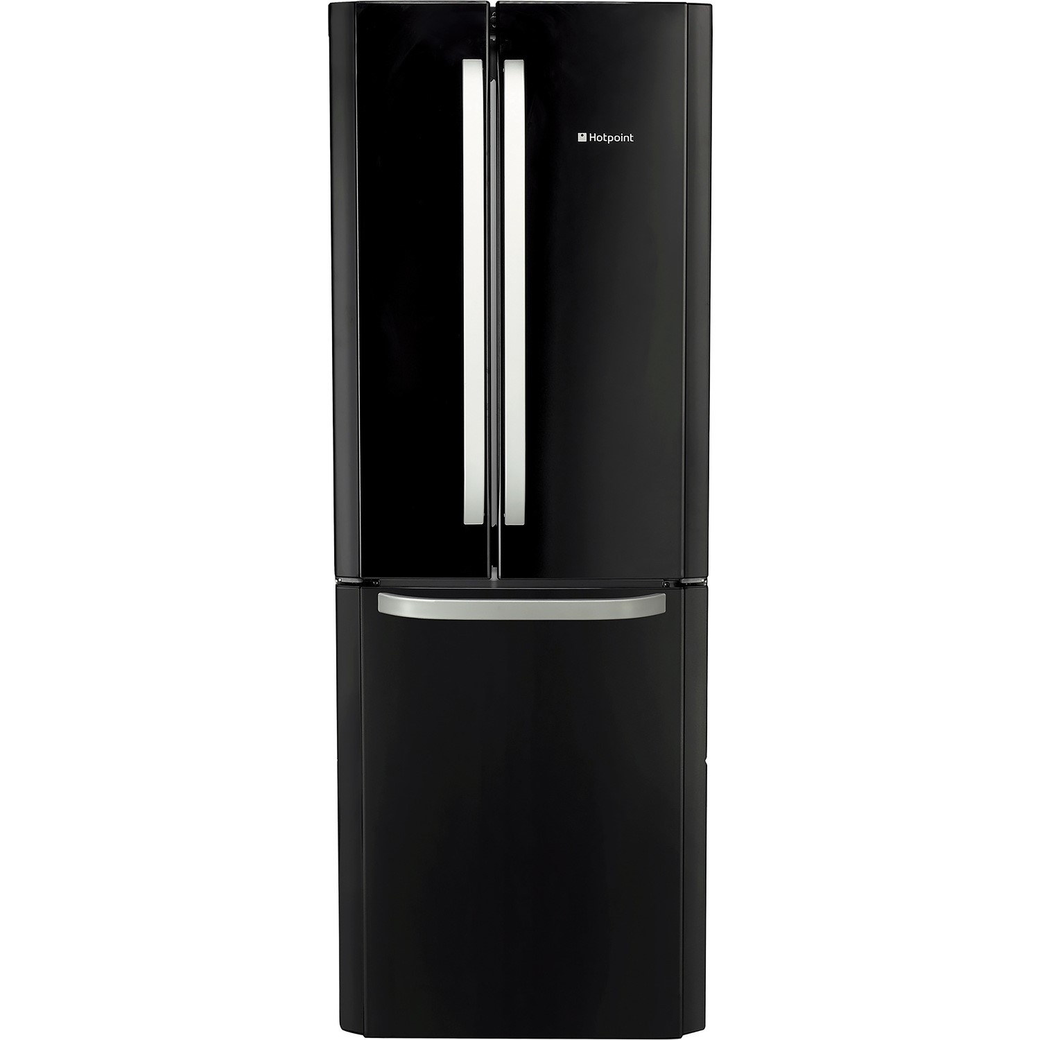 Hotpoint 446 Litre 55/45 Freestanding Fridge Freezer - Black