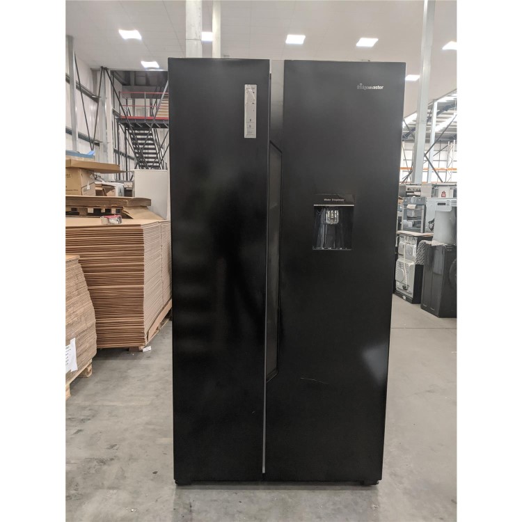 Refurbished Fridgemaster MS91515BFF Freestanding 514 Litre 70/30 Frost Free American Fridge Freezer