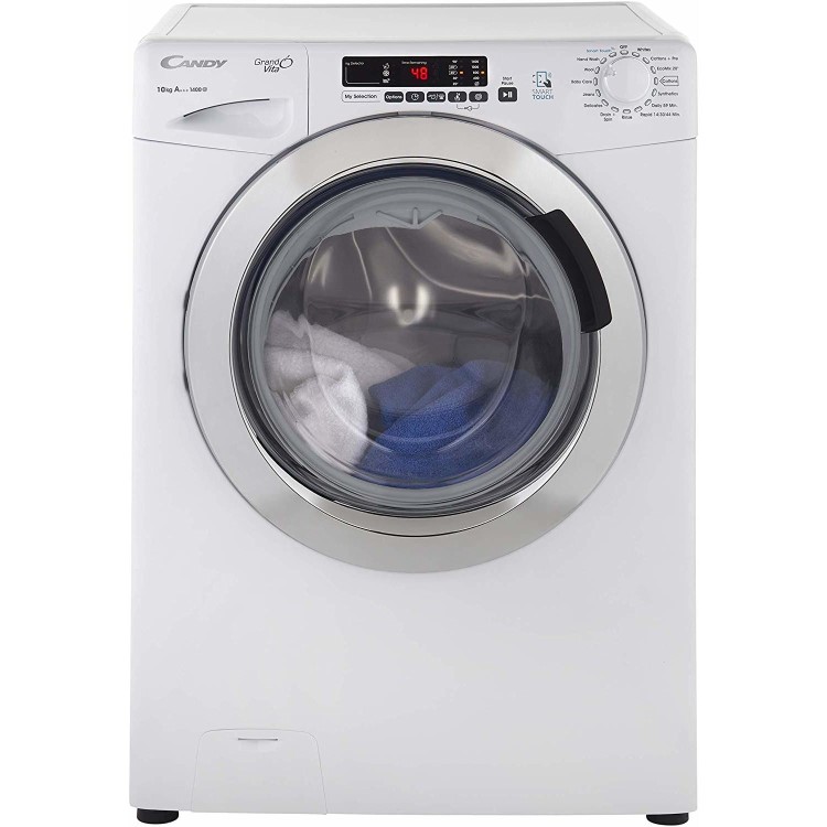 GRADE A3 - Refurbished Candy GVS1410DC3/1-80 Freestanding 10KG 1400 Spin Washing Machine