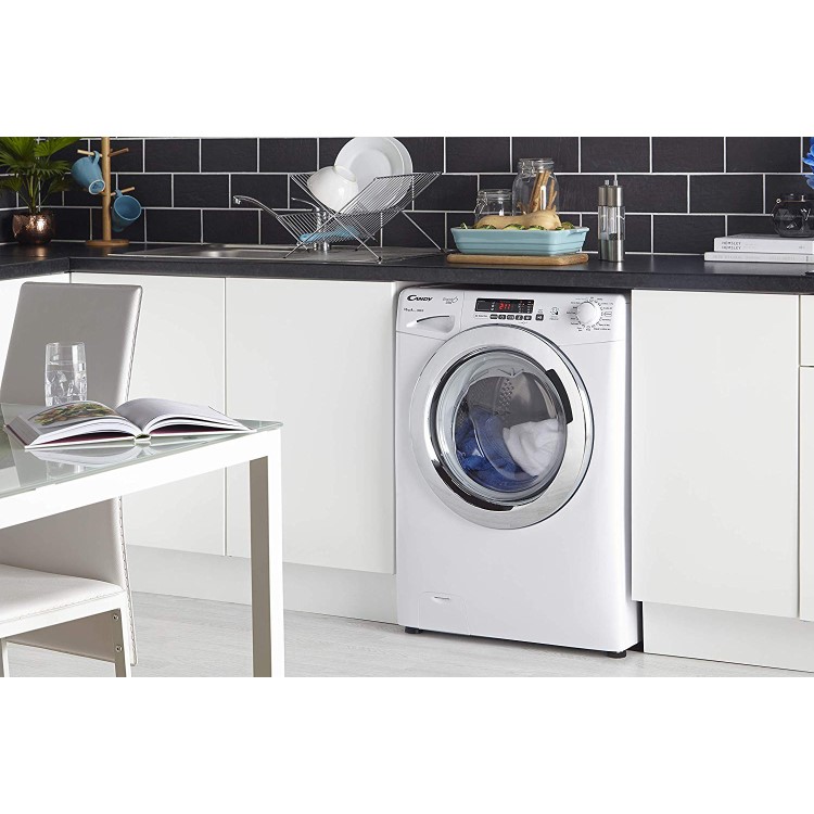GRADE A3 - Refurbished Candy GVS1410DC3/1-80 Freestanding 10KG 1400 Spin Washing Machine