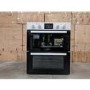 Refurbished Zanussi ZOF35601WK 60cm Double Built Under Electric Oven with Catalytic Liners White