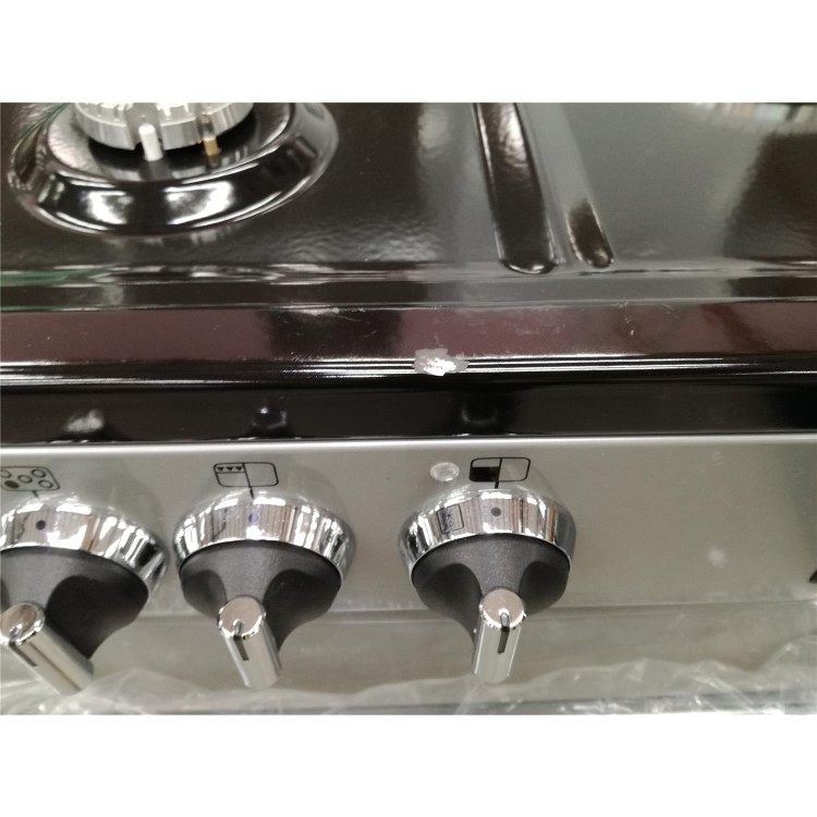 Refurbished Belling Farmhouse 90DFT 90cm Dual Fuel Range Cooker Silver