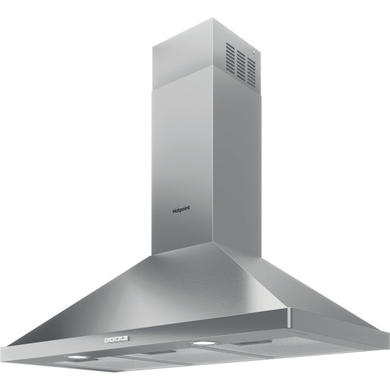 Refurbished Hotpoint PHPN95FLMX 90cm Chimney Cooker Hood Stainless Steel