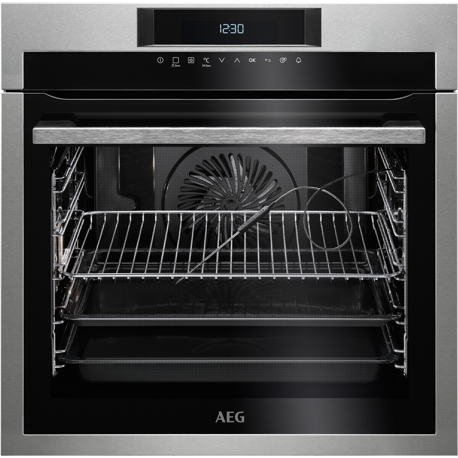 Refurbished AEG BPE742320M 60cm Single Built In Electric Oven