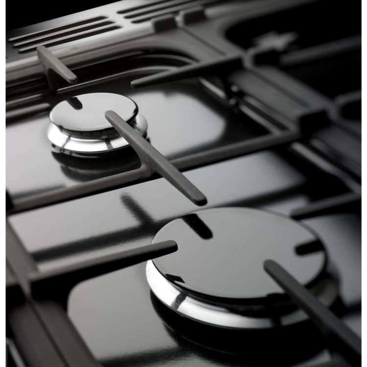 Rangemaster Kitchener 110cm Dual Fuel Range Cooker - Stainless Steel