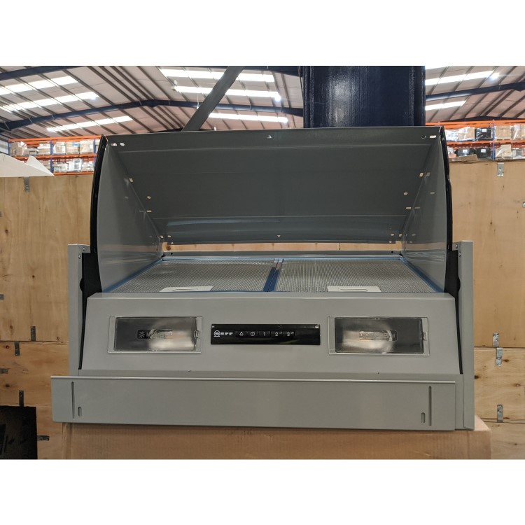 Refurbished Smeg KSG70E 74cm Canopy Cooker Hood Silver