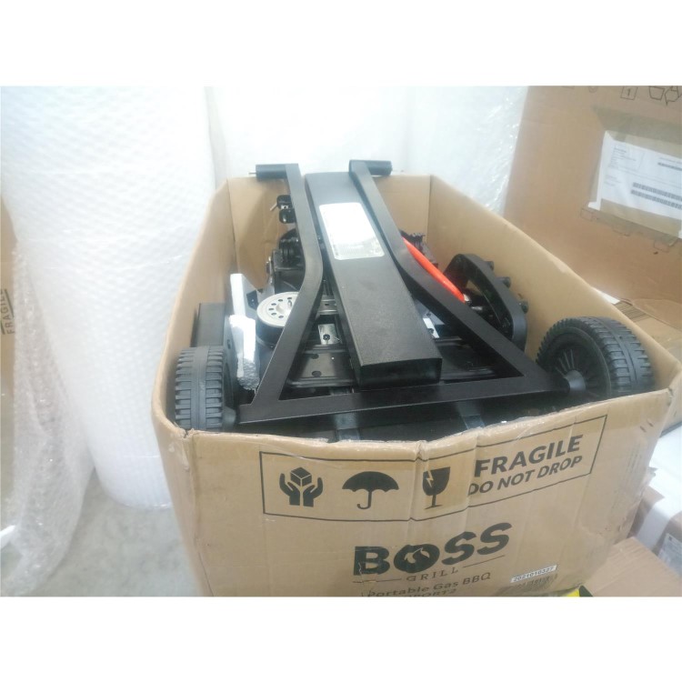 Refurbished Boss Grill Deluxe Portable Gas BBQ With Trolley