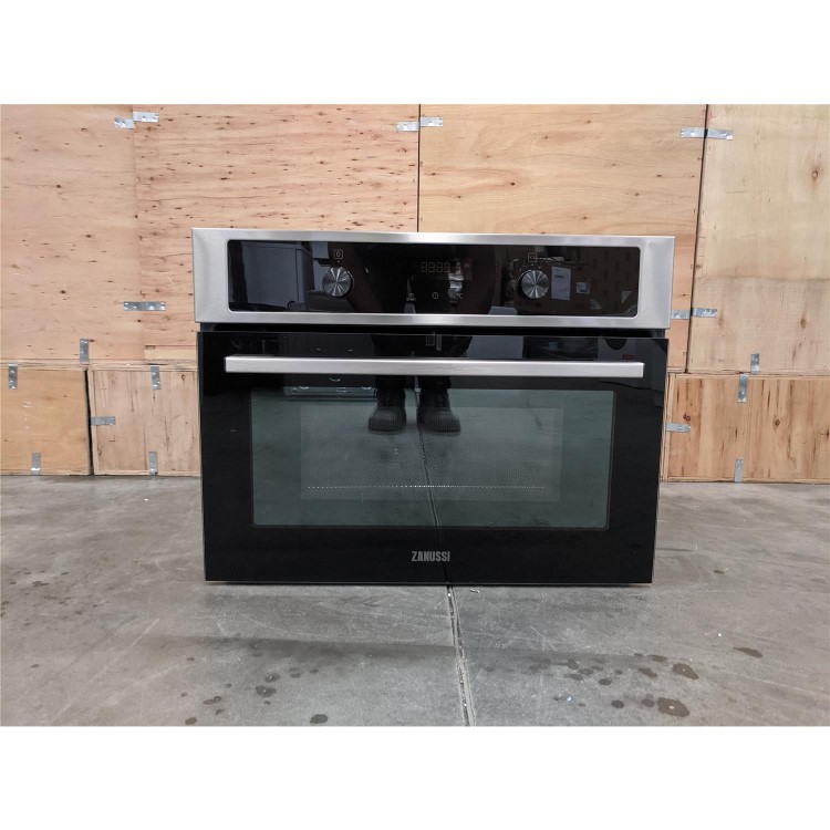 Refurbished Zanussi ZVENM7X1 Built In 49L 1000W Microwave Stainless Steel