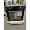 Refurbished electriQ 78L Dark Grey Steel Pyrolytic Self-cleaning Electric Single Oven - supplied with a plug