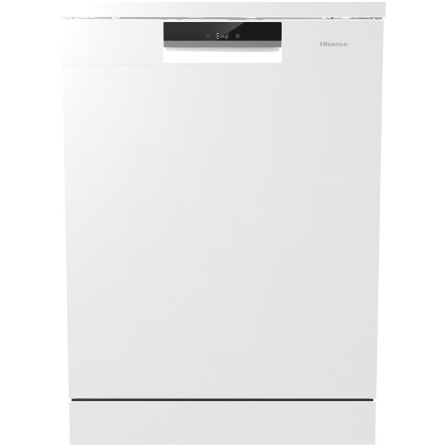 GRADE A2 - hisense HS6130WUK 16 Place Freestanding Dishwasher With AutoDry & Cutlery Tray
