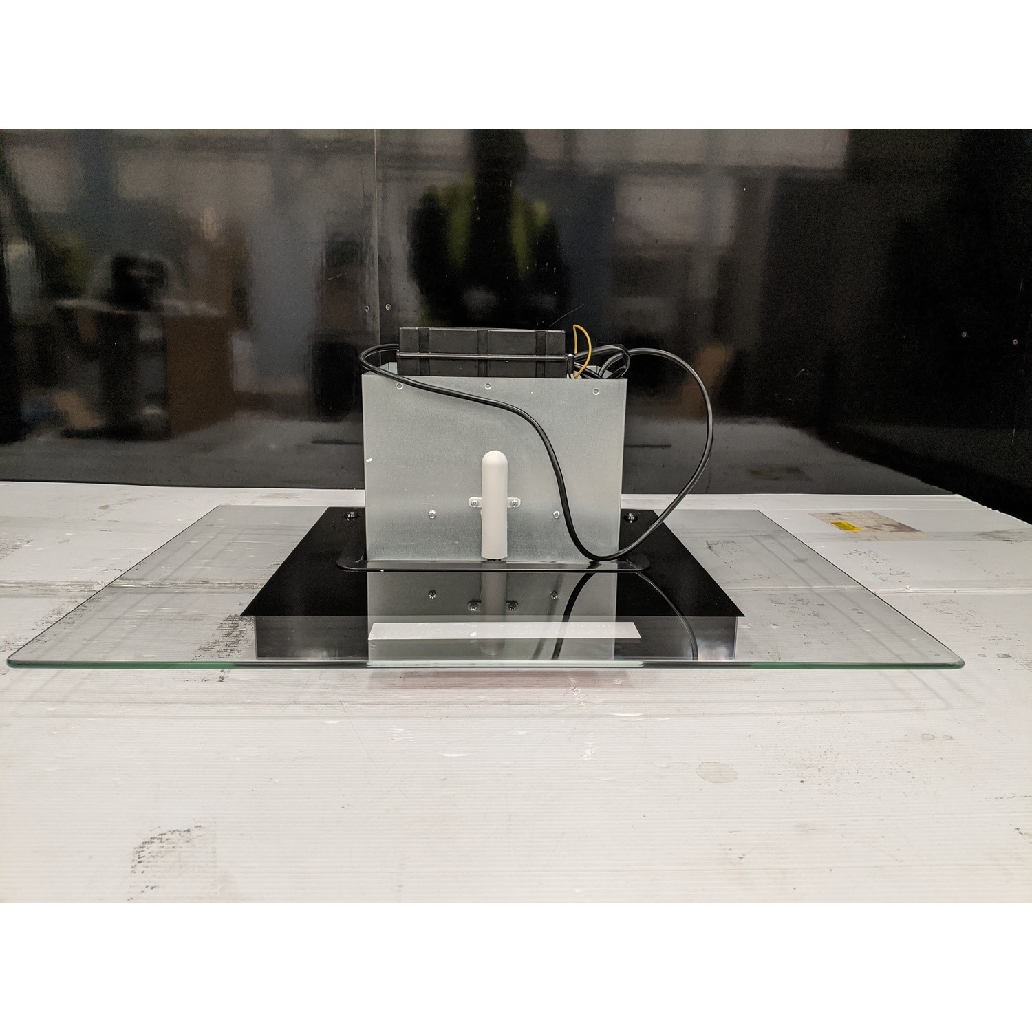 Cda flat glass chimney cooker hood hotsell