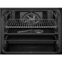 Refurbished AEG BPE842720M 60cm Single Built In Electric Stainless Steel