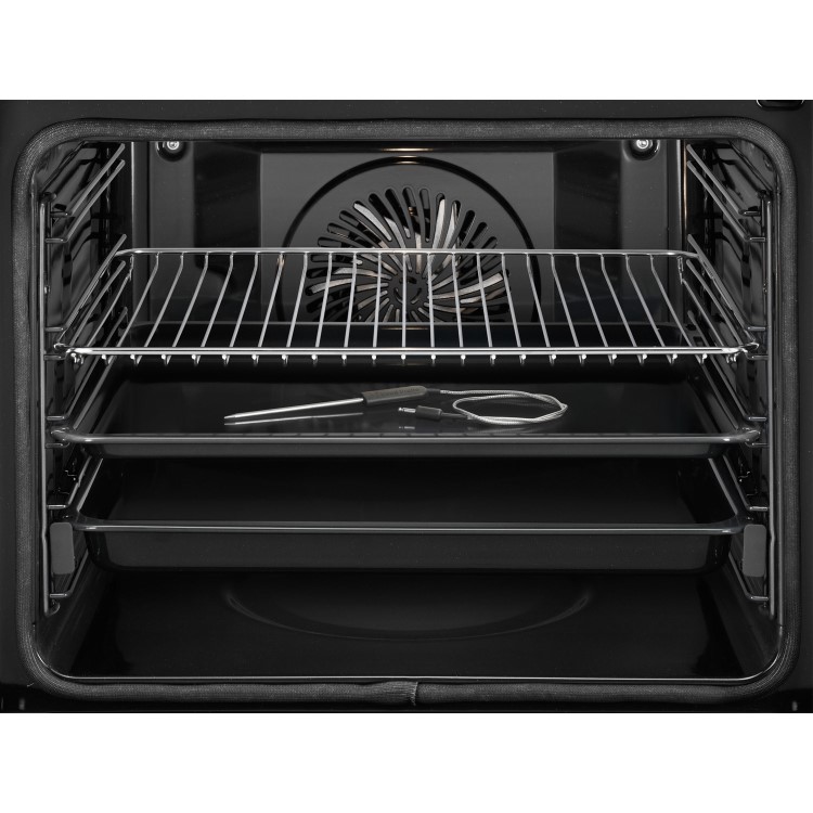 Refurbished AEG BPE842720M 60cm Single Built In Electric Stainless Steel