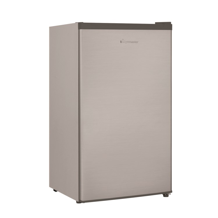 Fridgemaster MUR4892S 48cm Wide Freestanding Under Counter Fridge With Ice Box - Silver