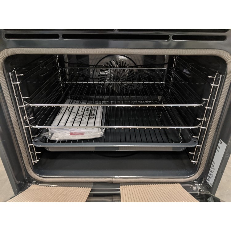 Refurbished AEG BPS555020M 60cm Single Built In Electric Oven Stainless Steel