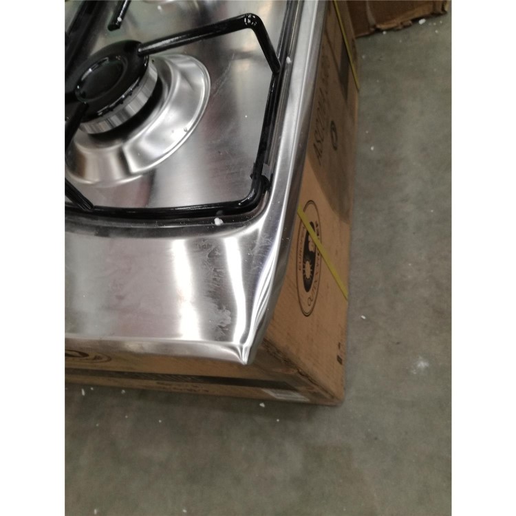 Refurbished Hotpoint PCN752UIXH 73cm 5 Burner Gas Hob Stainless Steel