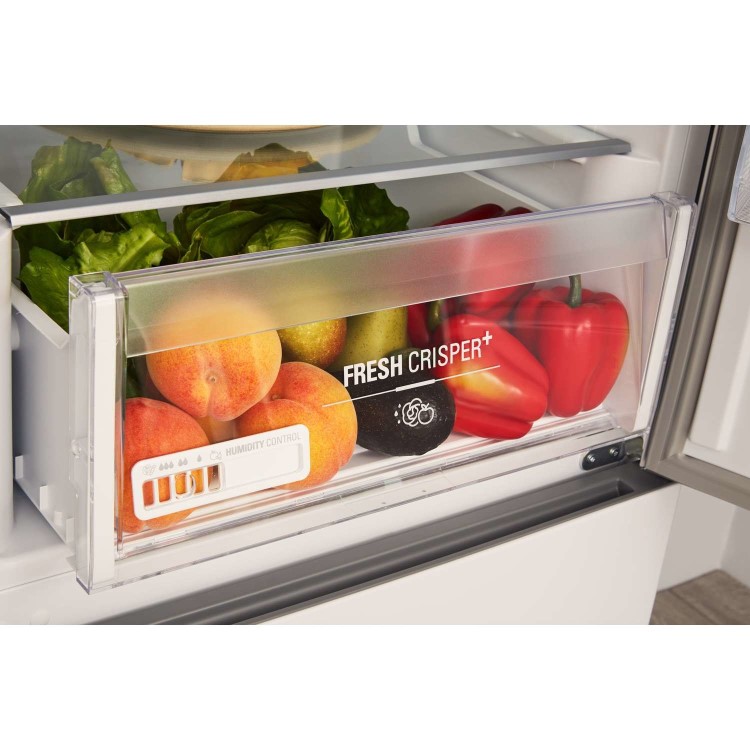 H8A1EW 338 Litre Freestanding Fridge Freezer 60/40 Split Low Frost 59.5cm Wide - White