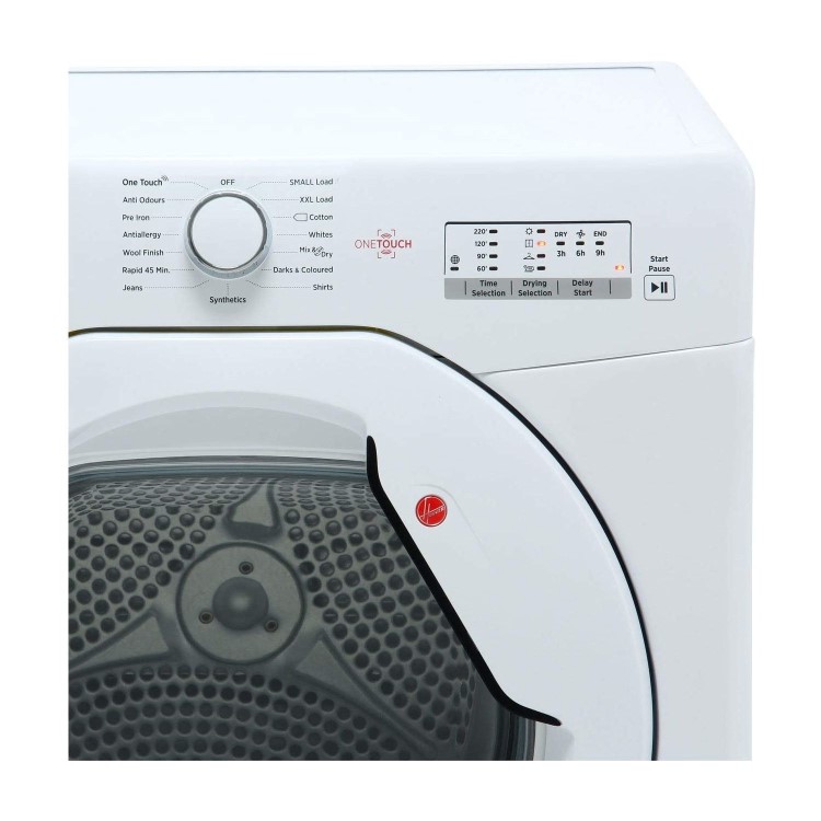 Refurbished Hoover HLV10LG-80 Freestanding Vented 10KG Tumble Dryer White